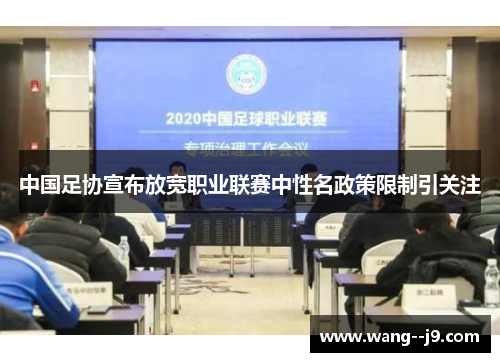 中国足协宣布放宽职业联赛中性名政策限制引关注